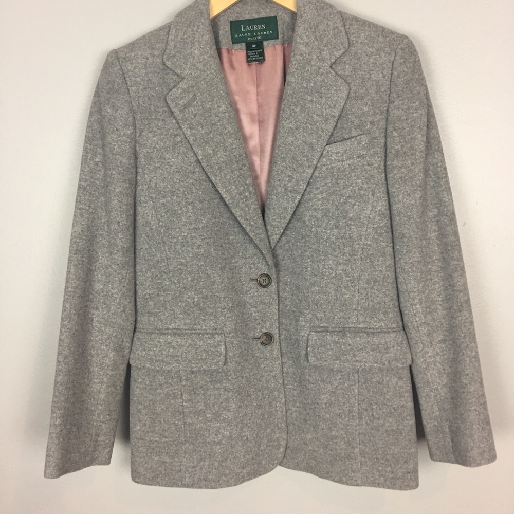 Ralph Lauren Blazer Wool, Cashmere Size 4P